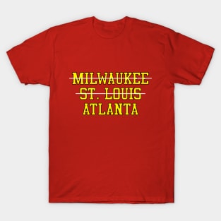 Milwaukee St. Louis Atlanta Basketball T-Shirt